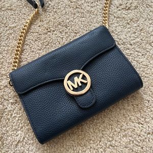 Michael Kors Navy Crossbody